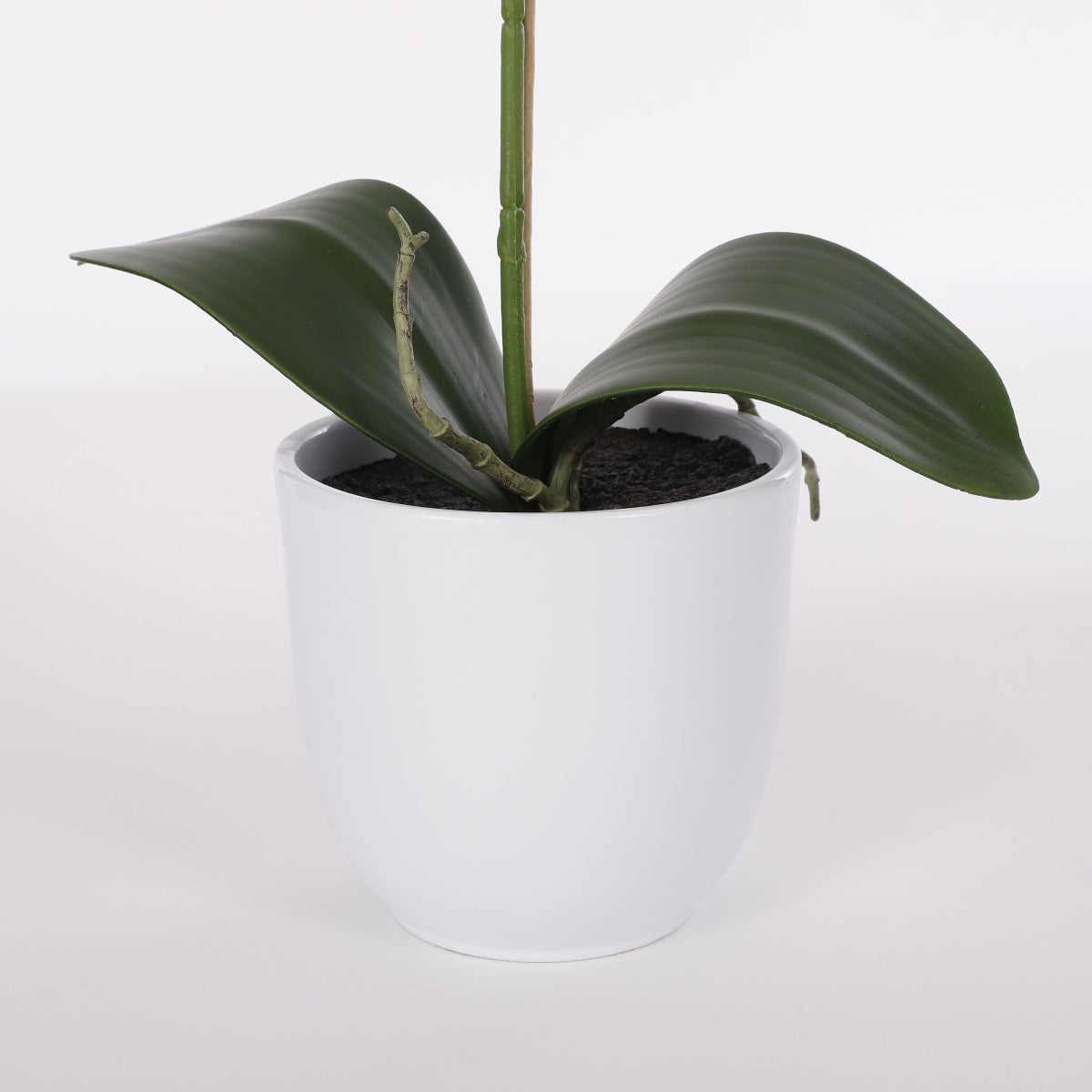 Mica decorations - orchidée artificielle violette en pot h60