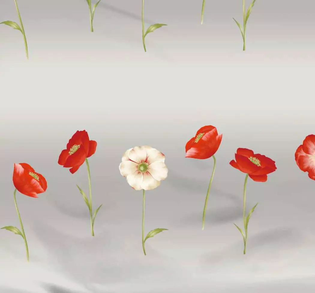 Bettwäsche Mohnblume 135 x 200 cm