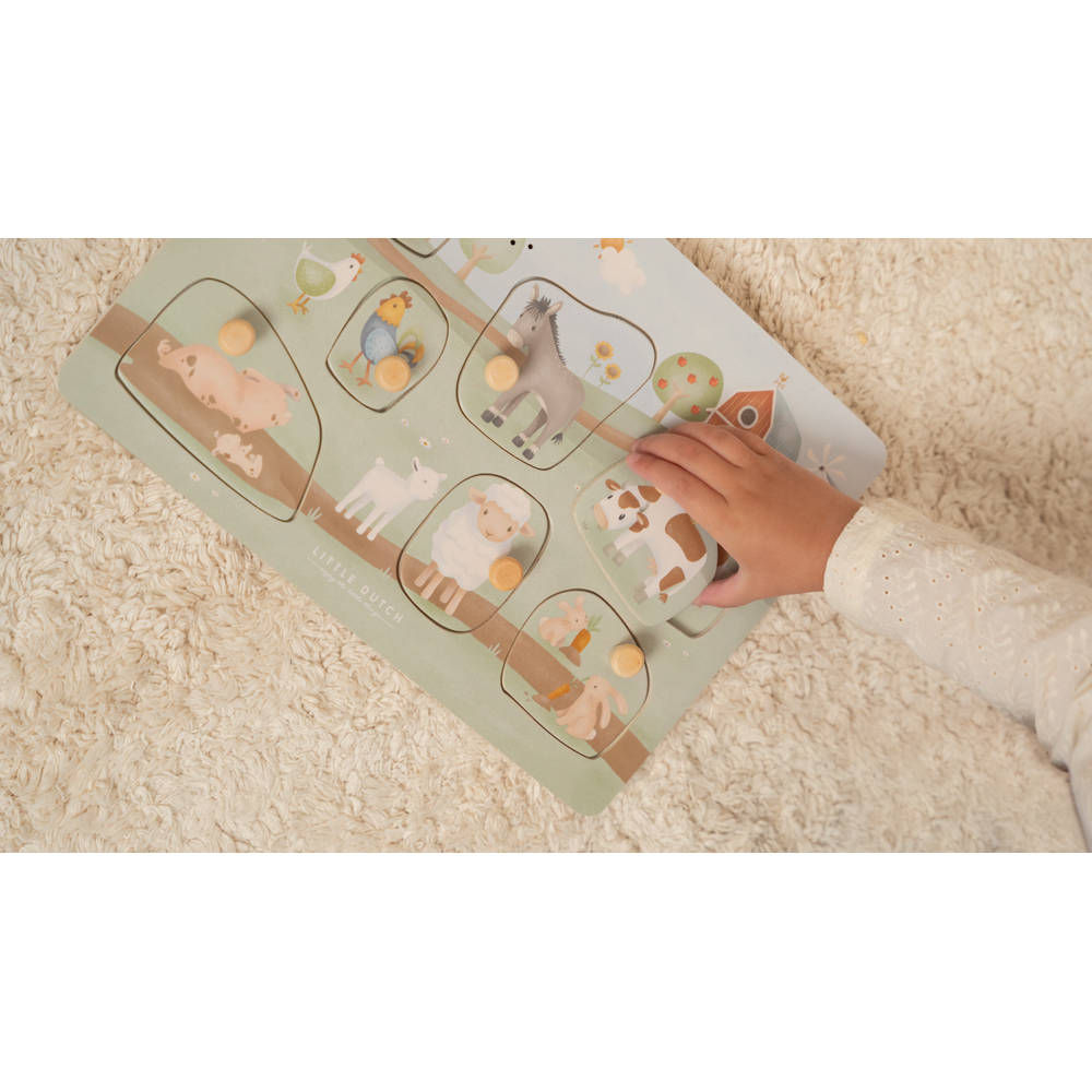 Little Dutch Little Farm geluidenpuzzel