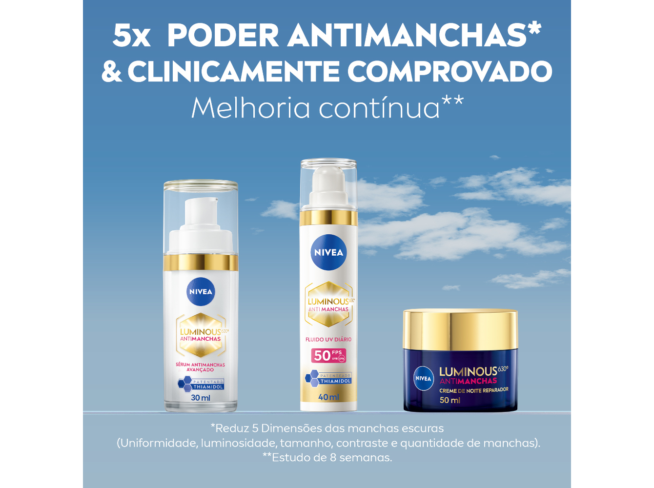 SÉRUM DE ROSTO TRATAMENTO AVANÇADO ANTIMANCHAS CELLULAR LUMINOUS 630 NIVEA 30 ML