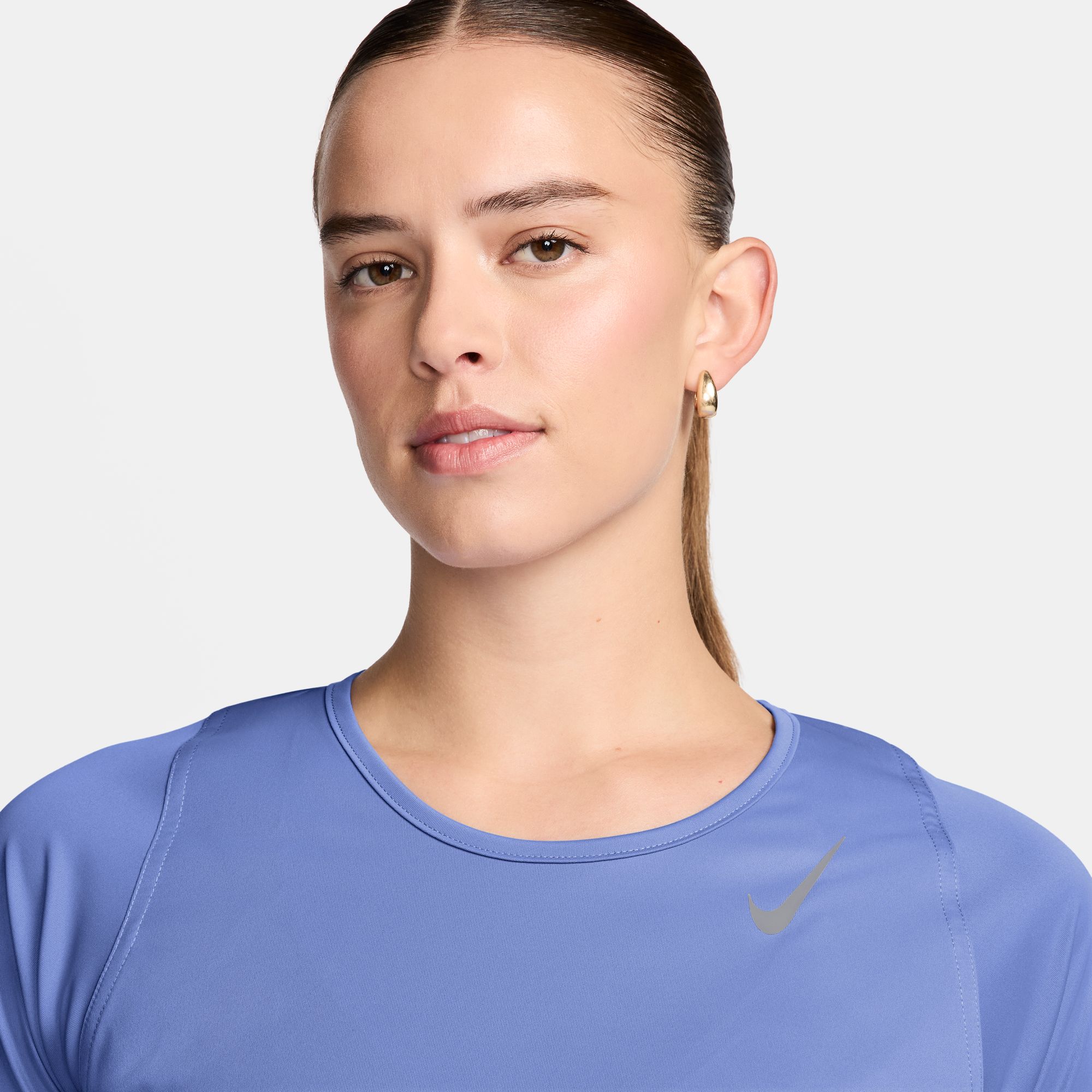 Dri-FIT Race Running Tee Dame 494/Royal Pulse/Reflective Silver