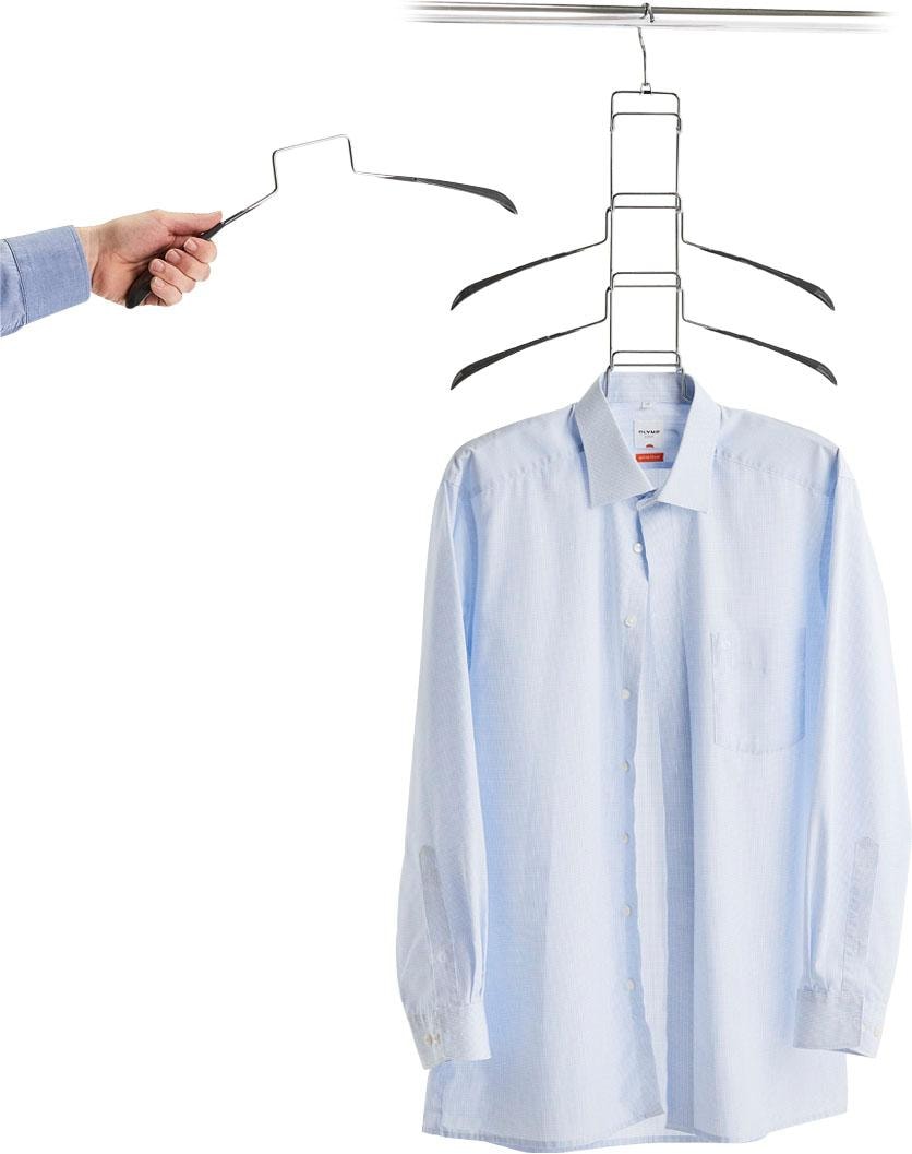Zeller Present Kleiderbügel Metall/Kunststoff
