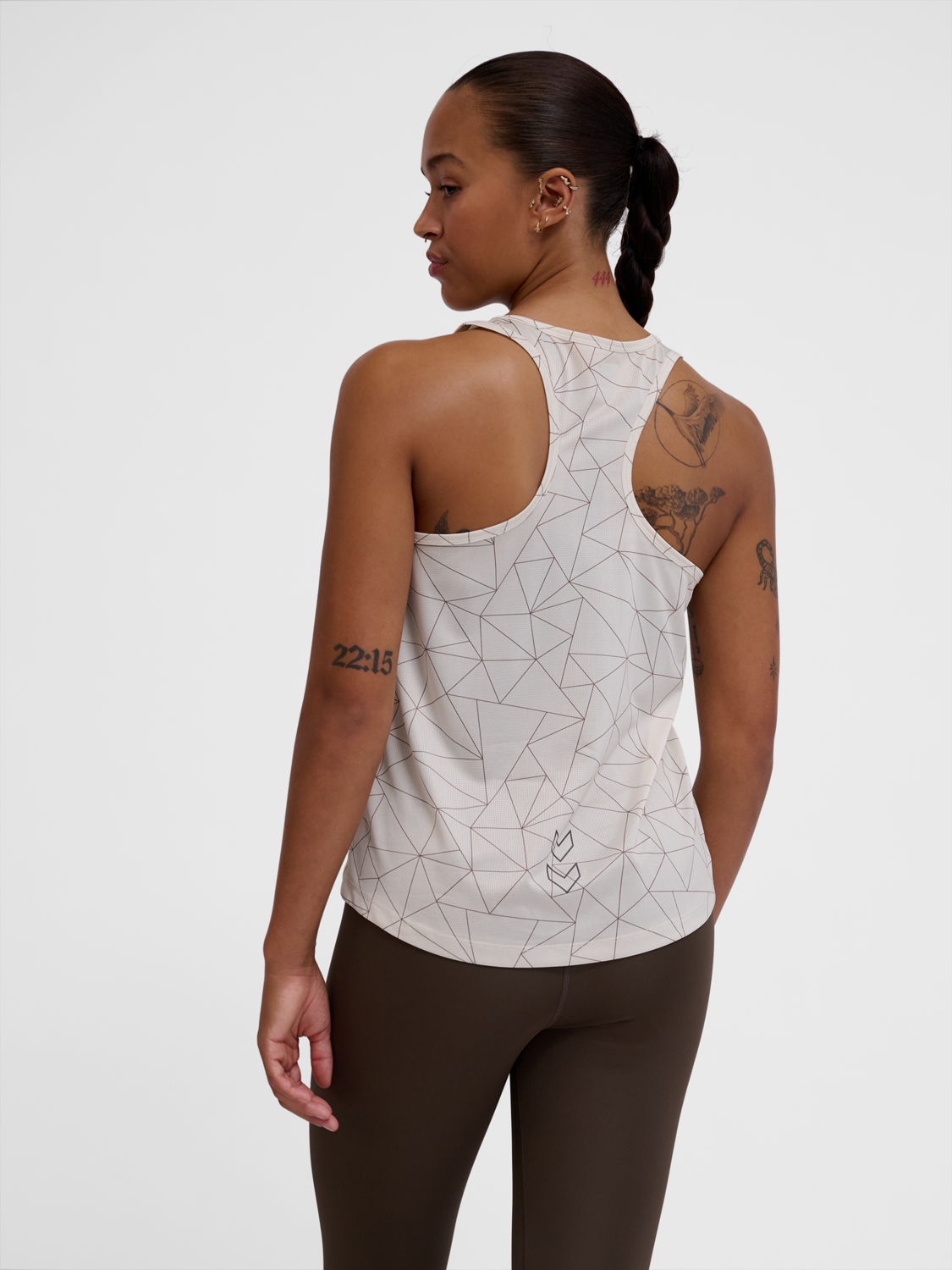hmlCOURT AOP LIGHT WEIGHT TANKTOP W