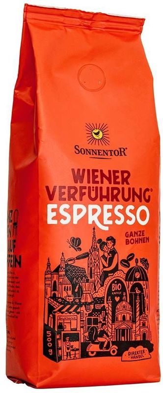 Sonnentor Weense Verleiding - Espresso - hele bonen, 500 g