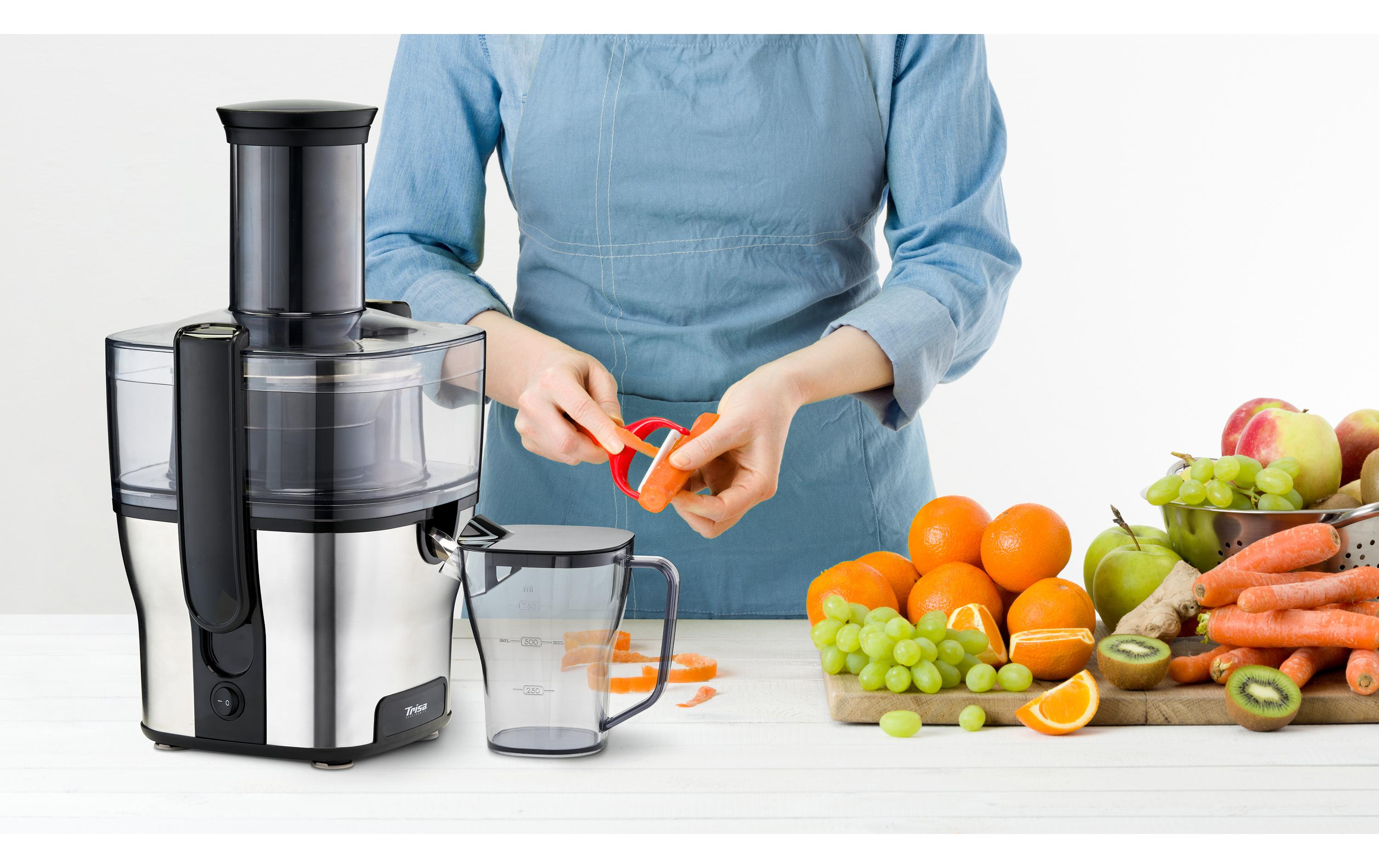 Entsafter Pure Juice Grau/Silber<br>Saftpresse