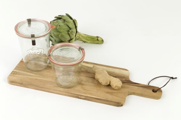 Sylteglas Weck incl låg (742) 580ml Ø10x10,7cm 6stk/pak