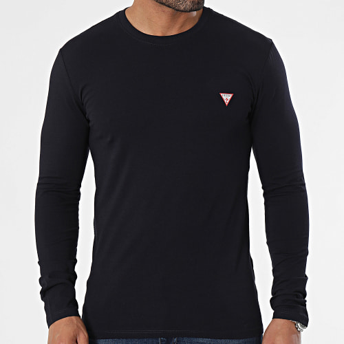 Tee Shirt Manches Longues M2YI28-J1314 Bleu Marine