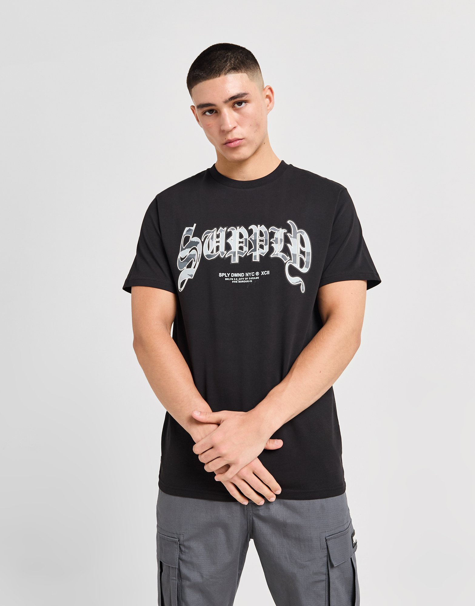 Supply & Demand T-shirt Ring Camo Homme