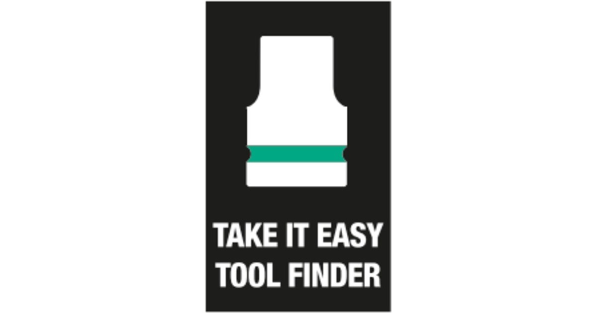 Wera9607 Dop-magneetstrip B Impaktor 1 dopsleutel  (Zwart/groen, 10‑delig)
