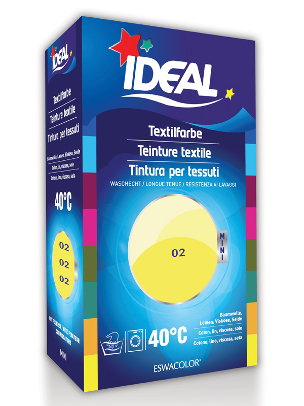 IDEAL MINI Baumwolle Color<br>1 Stück, No02 citron