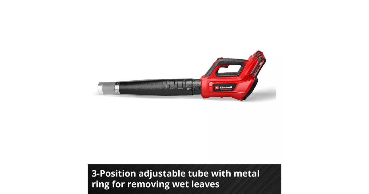 EINHELLAccu Professional Bladblazer GP-LB 36/230 Li E BL-Solo  (Rood/zwart, Accu en oplader niet inbegrepen)