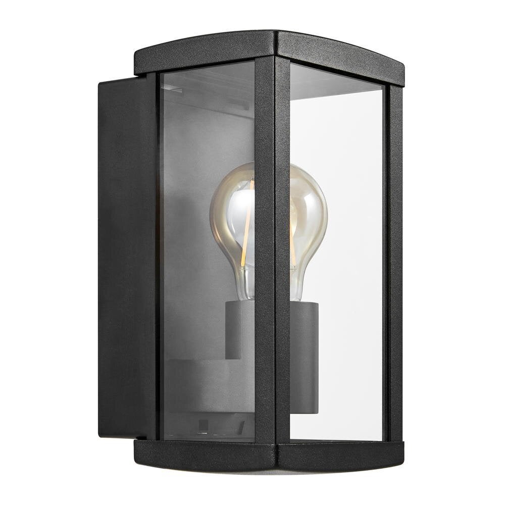 Luchy wandlamp in zwart E27 IP44