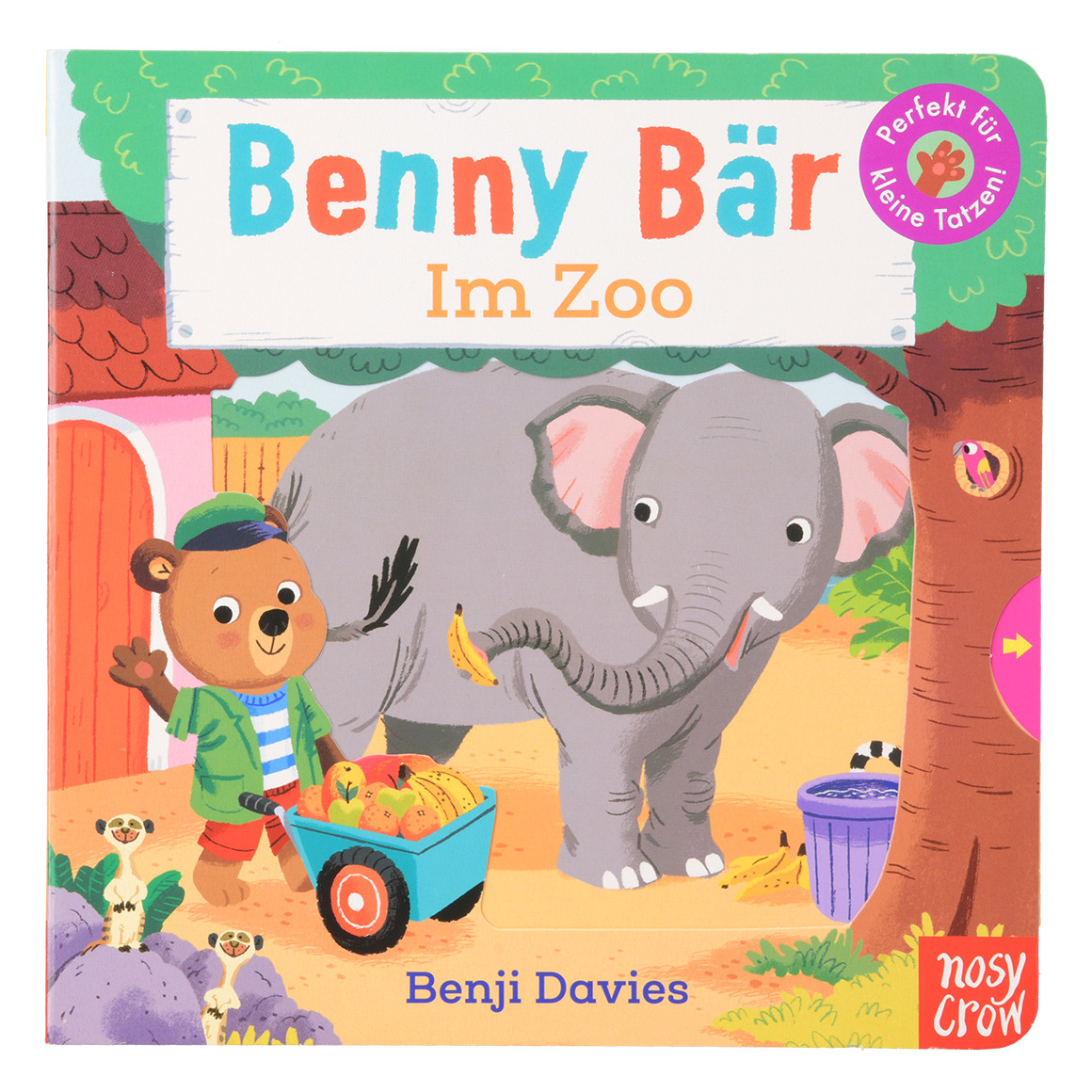 Buch Benny Bär im Zoo hellgrün