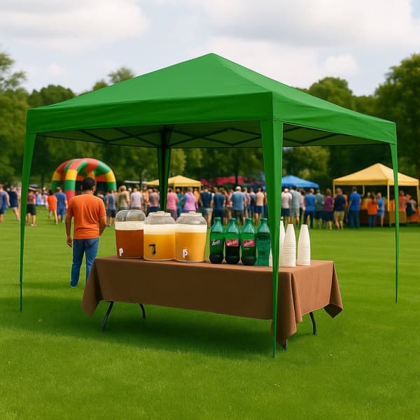 Hage Paviljong Telt 3x3 m Pop-Up Baldakin for hage eller terrasse MultiGarden