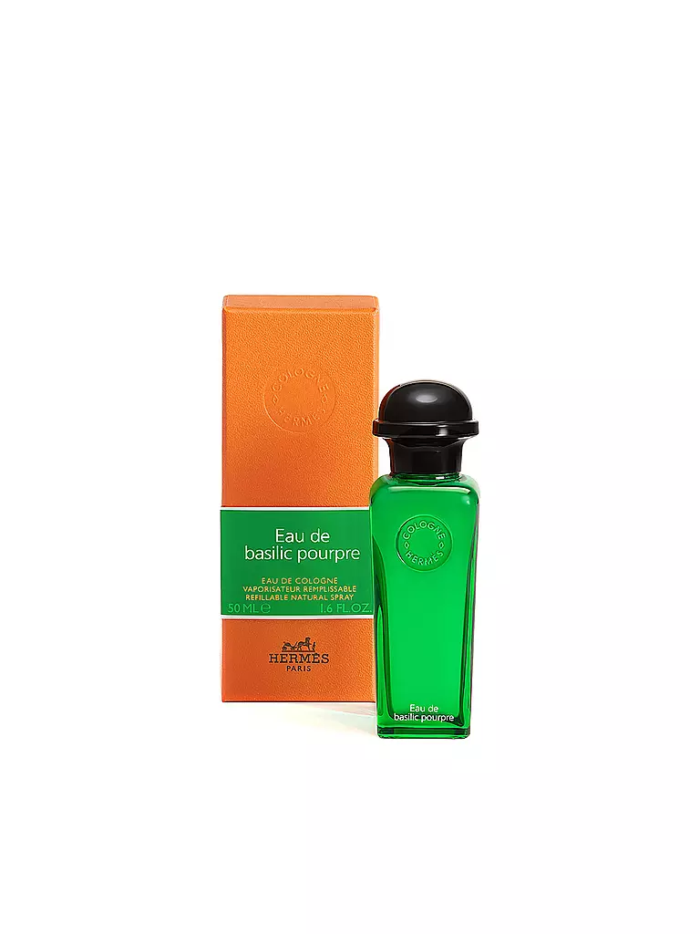 HERMÈS Eau de Basilic Pourpre Eau de Cologne Natural Spray 50ml  keine Farbe