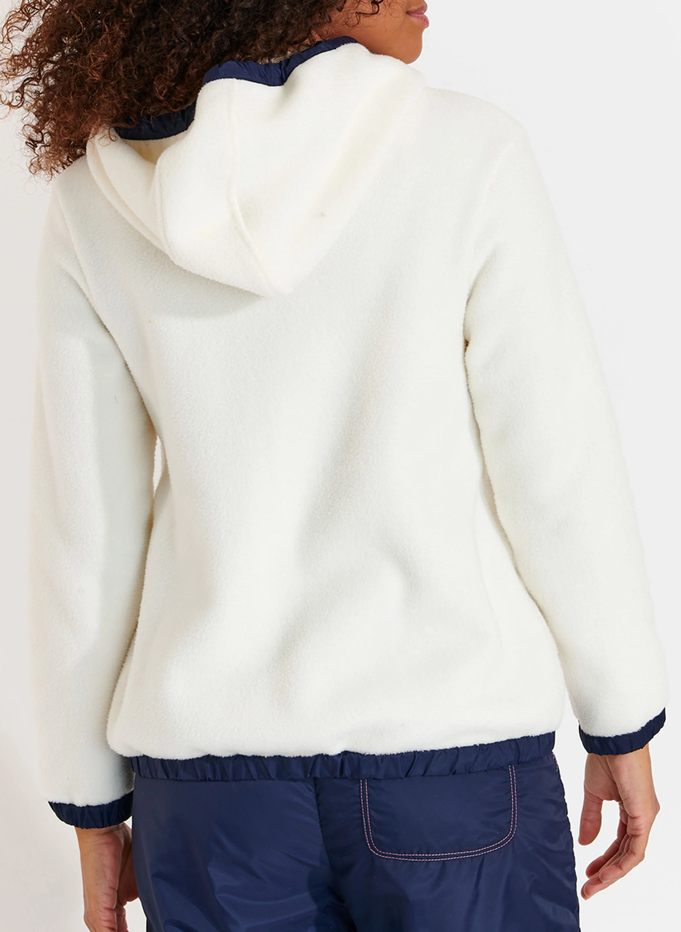WARREN BRICHILL - Veste polaire à capuche | Beige
