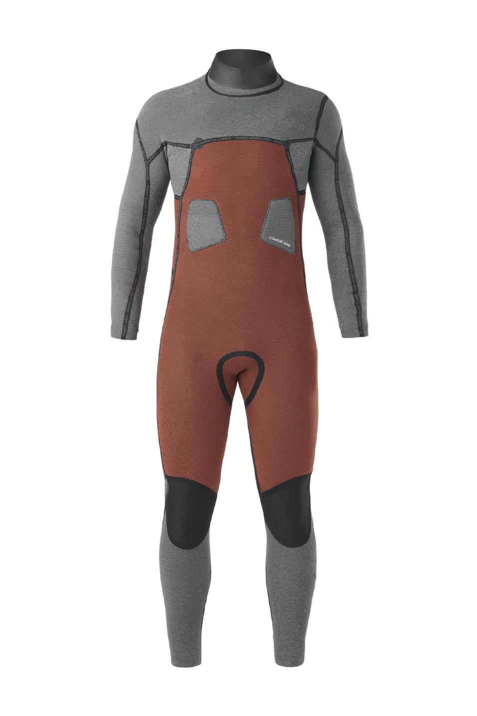 Picture EQUATION 4/3 FRONT ZIP Charcoal