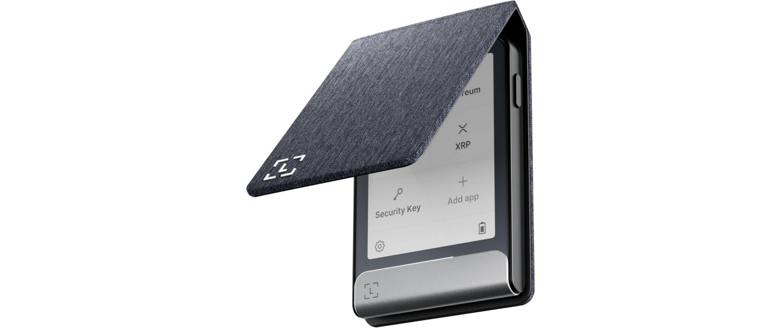 Flex Magnet Folio Business CharcoalMagnetisches Schutz-Etui für Krypto-Wallets mit Touchscreen
