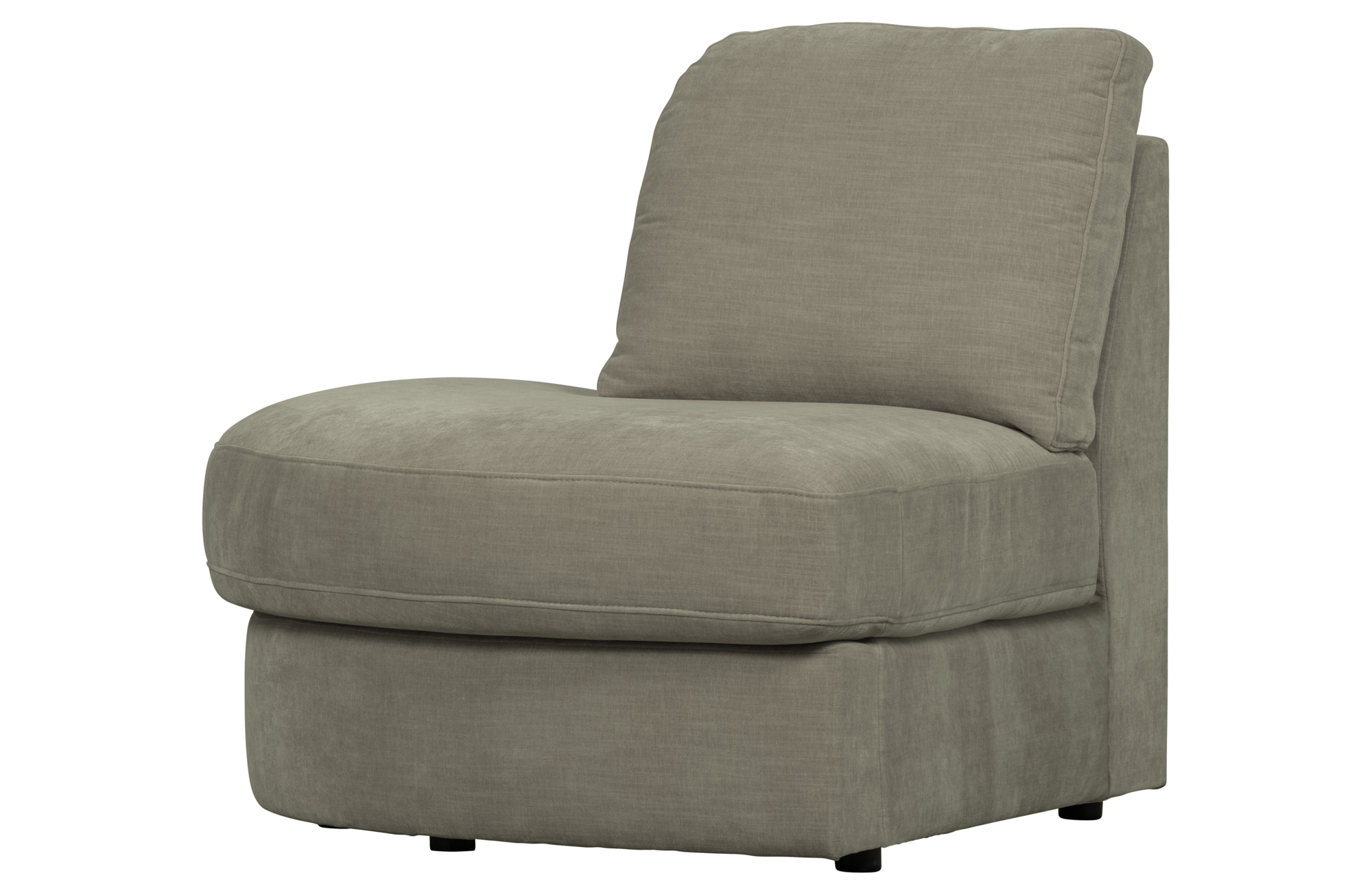 vtwonen 1-zits element Family ronde hoek links - warm grijs Family 1-zits Element Ronde Hoek Links - Warm Grijs