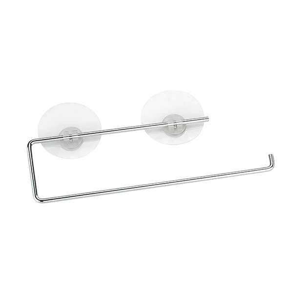 Porte Essuie-tout chrome à ventouse Wenko by Maximex