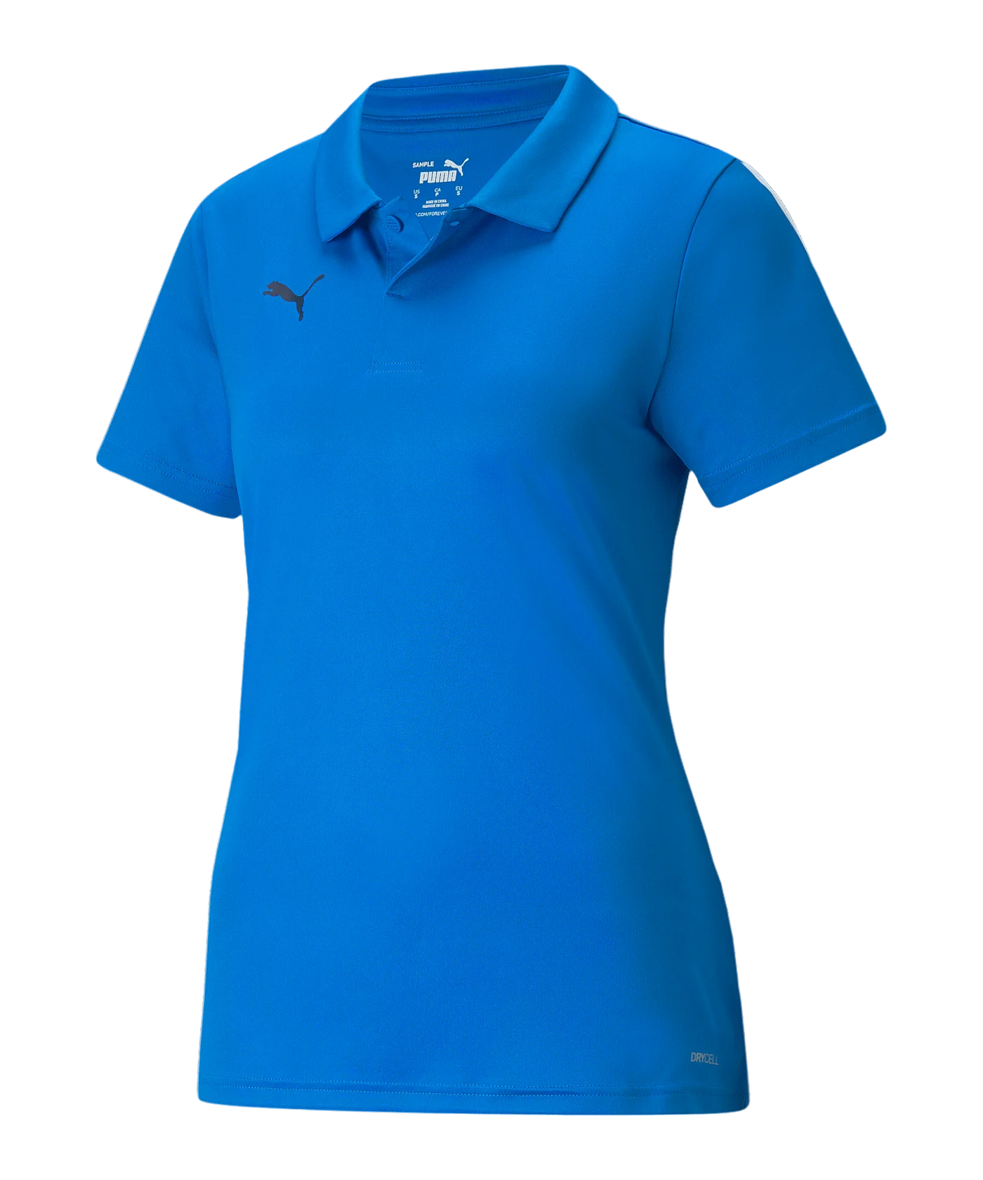 PUMA teamLIGA Sideline Polo Damen Blau F02