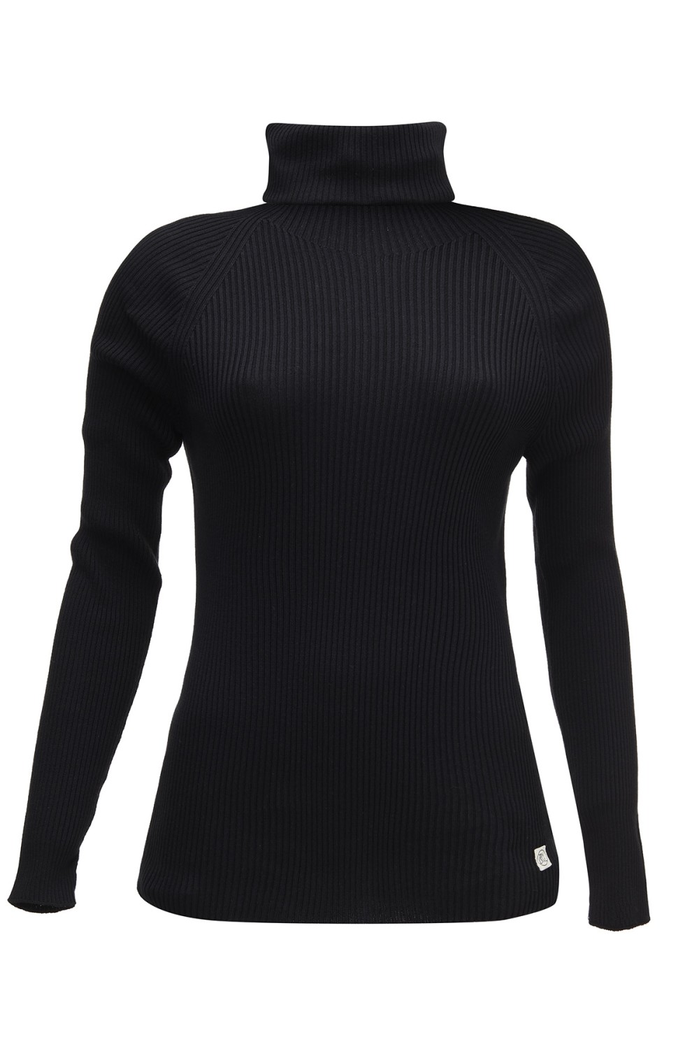 WE ARE ZRCL Damen-Rollkragenpullover Turtleneck Swiss Edition Black