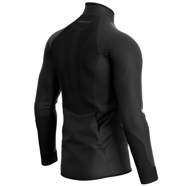 Veste trail COMPRESSPORT HURRICANE WINDPROOF JACKET M BLACK