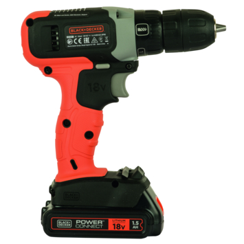 BLACK DECKER accuboormachine BCD001C2AFC-QW   72-delige accessoireset