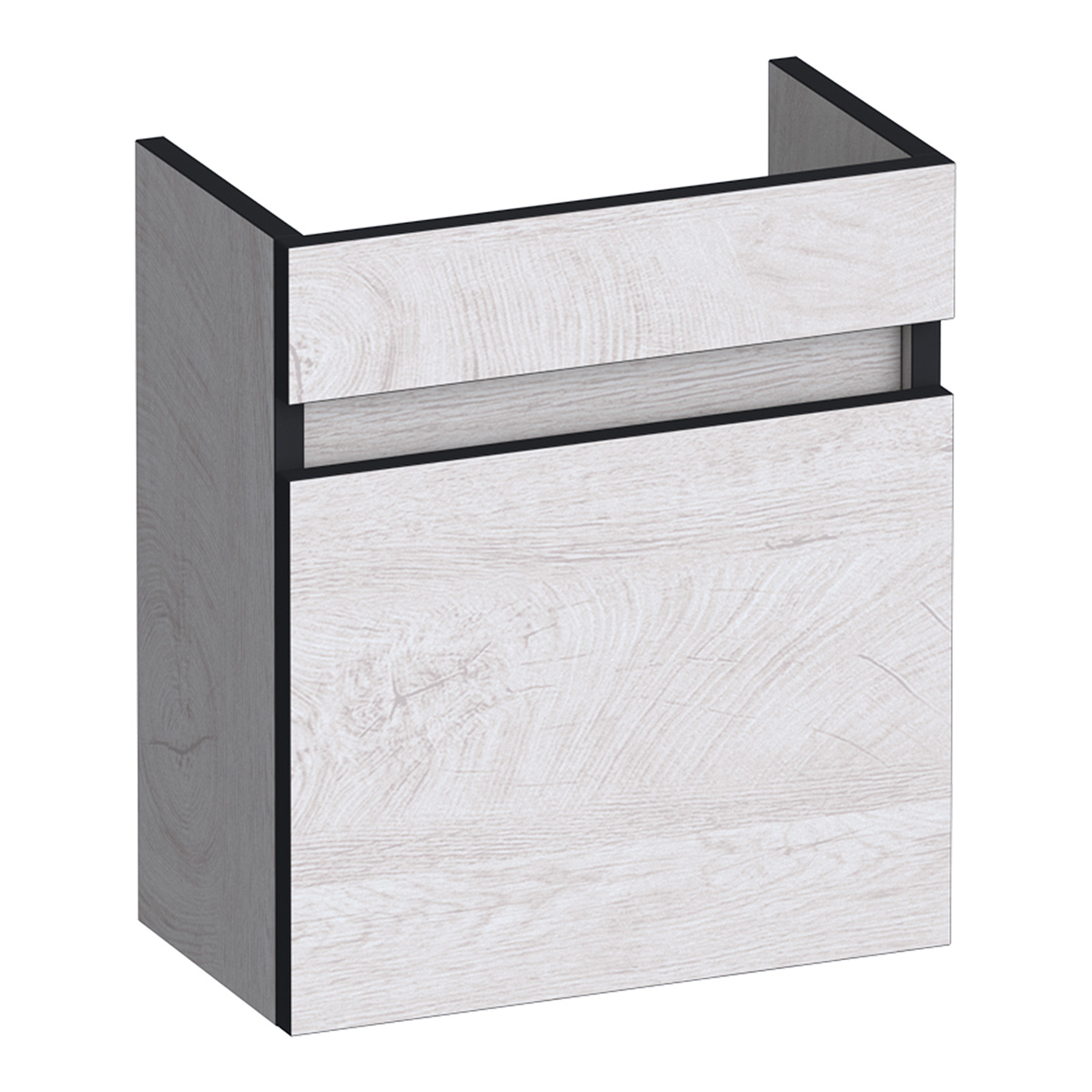 Brauer Joy Edge fonteinkast 40cm rechtsdraaiend forest seashell