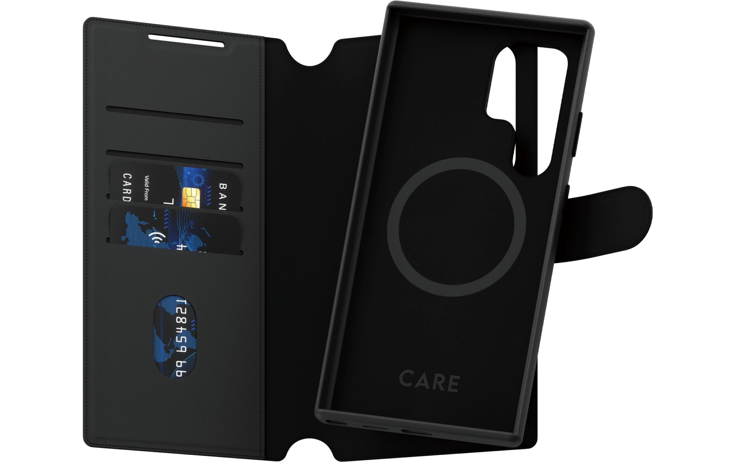 Back Cover Feature Tango 2-in-1 Galaxy S25 Ultra SchwarzTango Two-in-one Portemonnaie Hülle mit QI