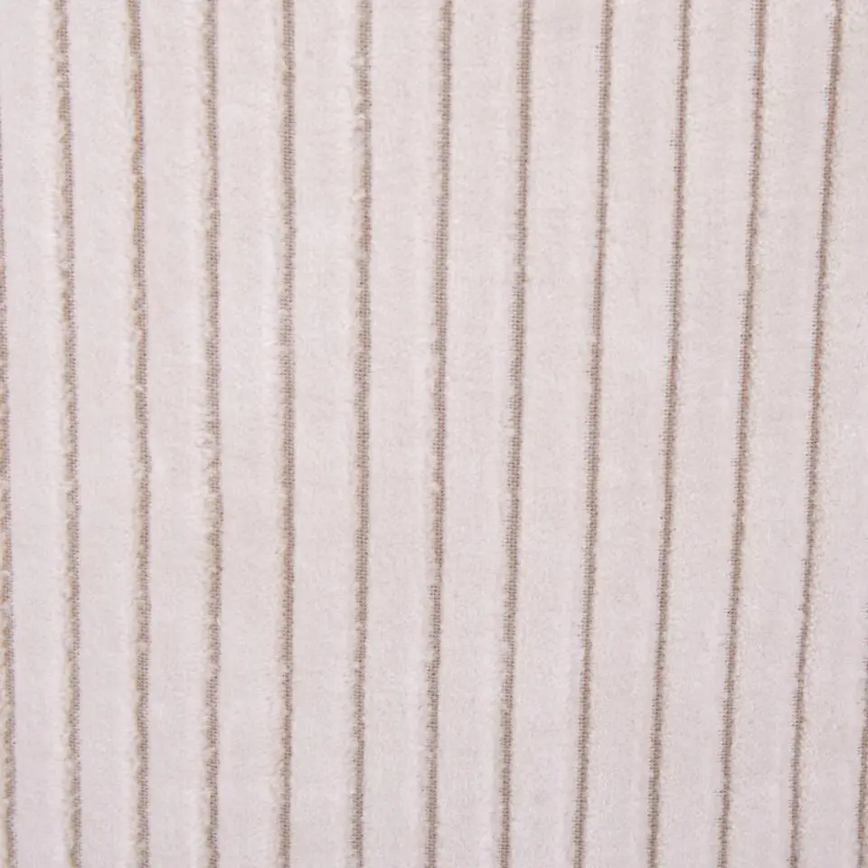 ZIKRIA - Poef - Lichtbeige - Fluweel