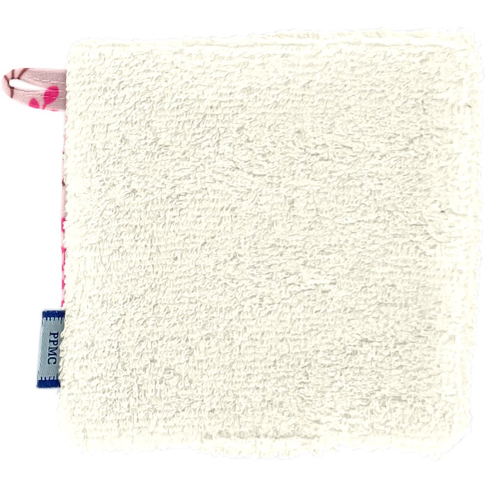 Carré Démaquillant Lavable Herbier Rose