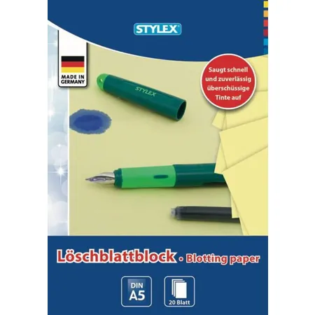 Stylex Löschblattblock A5 20 Blatt