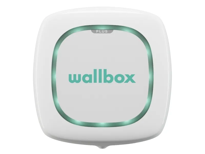 Wallbox Pulsar Plus - EV-opladningsstation - 22 kW - 32 A (IEC 62196 Type 2) - hvid - 7m
