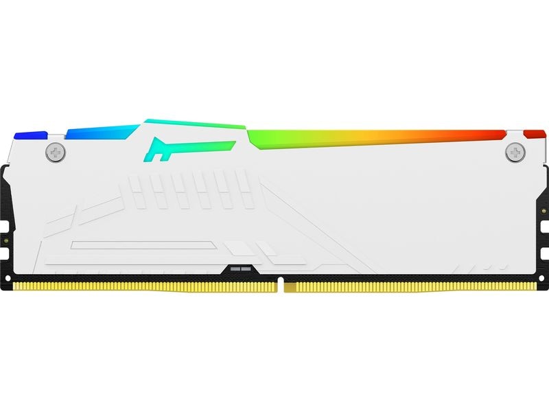 Kingston DDR5-RAM FURY Beast Weiss RGB 6000 MHz 2x 16 GB High-Performance Arbeitsspeicher mit RGB-Beleuchtung
