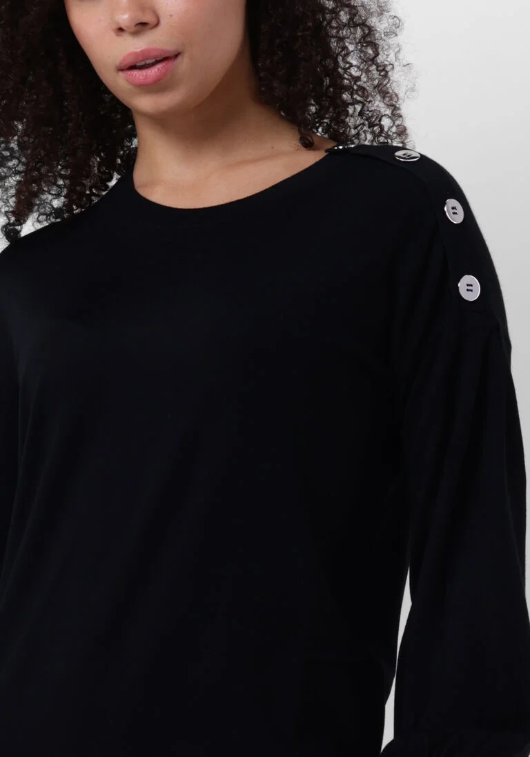 LIU JO zwarte liu jo mini jurk abito maglia m/l