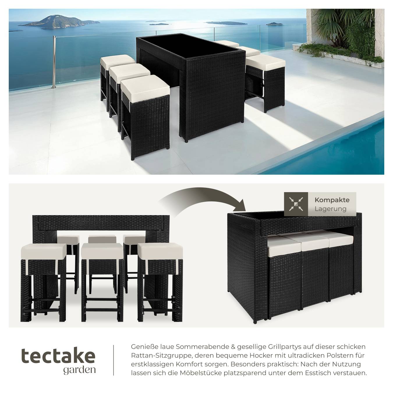 Rattan Barset Ibiza