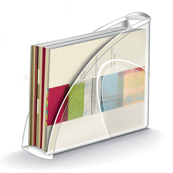 10 porte revues Cep Pro classique coloris cristal