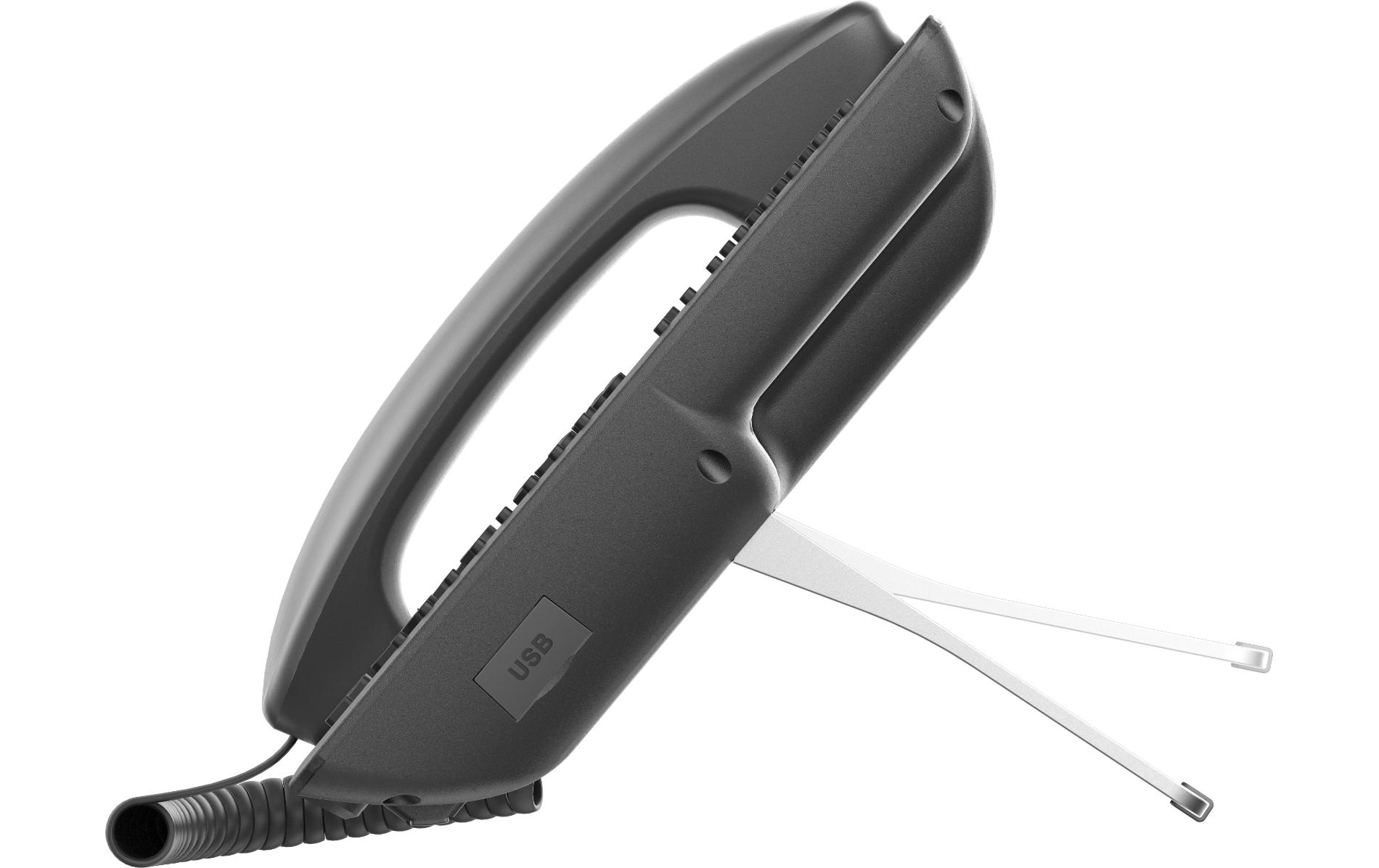 Tischtelefon X210 V2 Schwarz<br>Fanvil X210 V2 IP-Telefon 20 Zeilen LCD