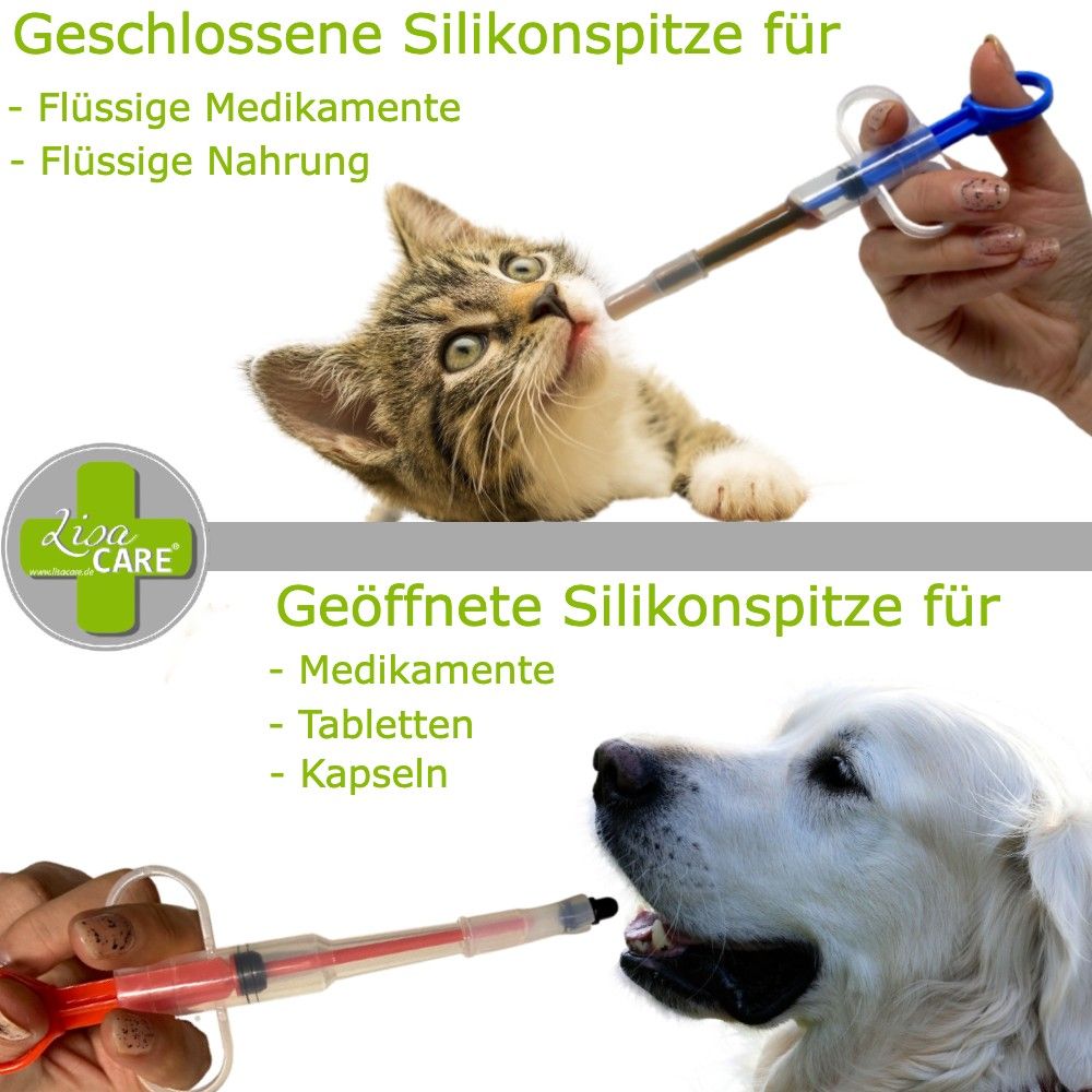 LisaCare Tablettengeber für Hunde & Katzen