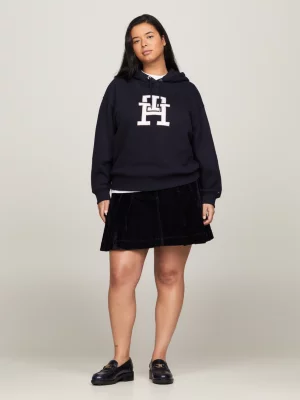 Moletom com capuz Curve TH Monogram Regular Fit