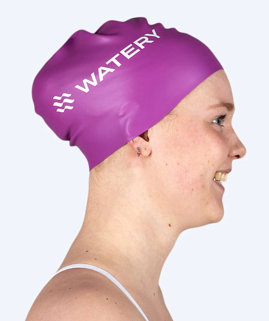 Watery badehætte (fra 10 år) - Signature - Violet