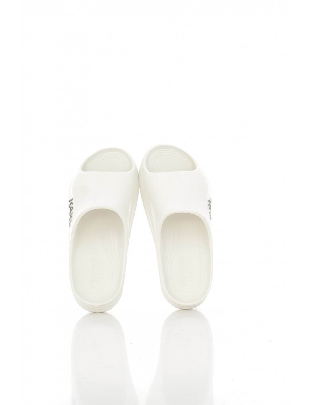 karl lagerfeld claquettes homme skoona karl block logo blanc