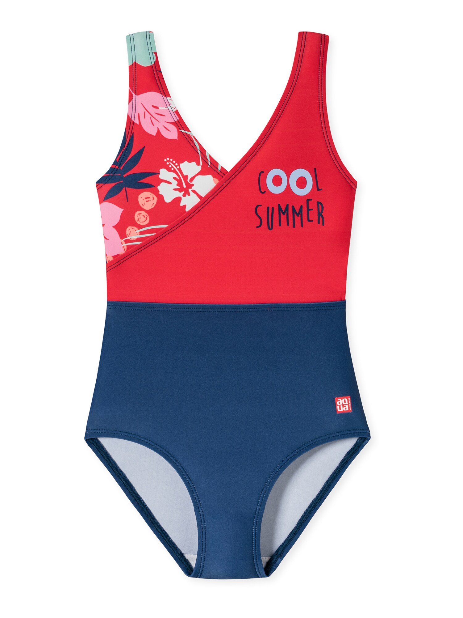 Schiesser Mädchen Badeanzug Aqua Cat Zoe