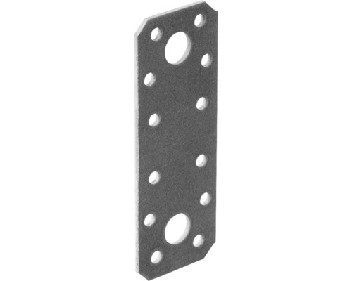 Platte connector 100 x 35 mm, roestvrij staal, 1 stuk