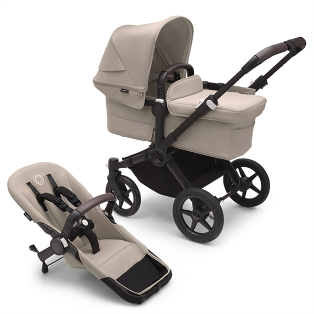 Donkey 5 Mono Black/Desert Taupe - Bugaboo | Luksusbaby