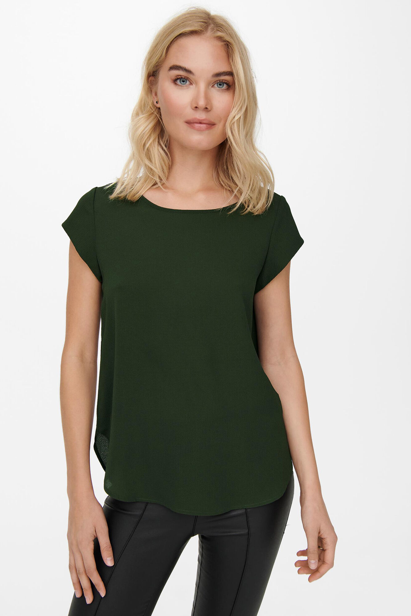 Blusa de manga curta