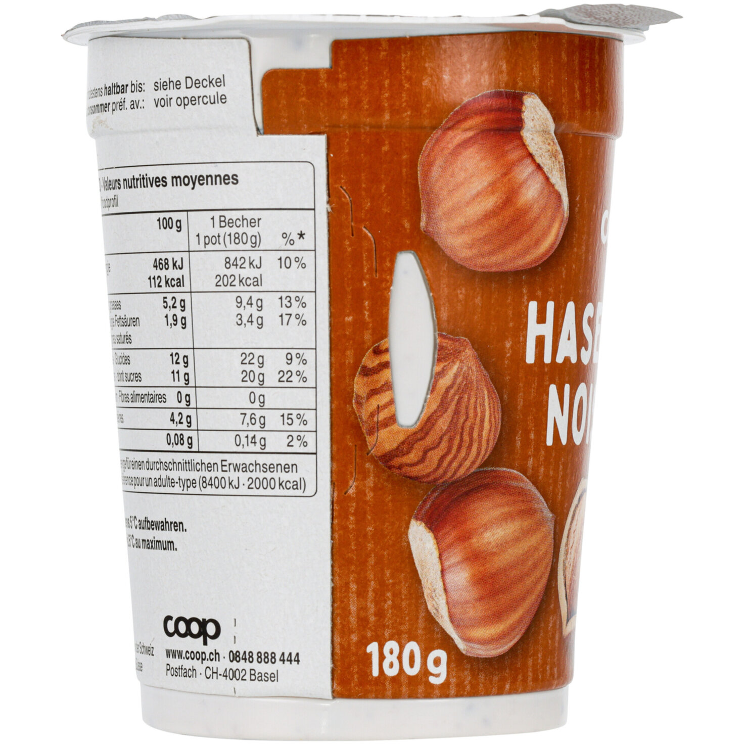 Joghurt Haselnuss 2x180g