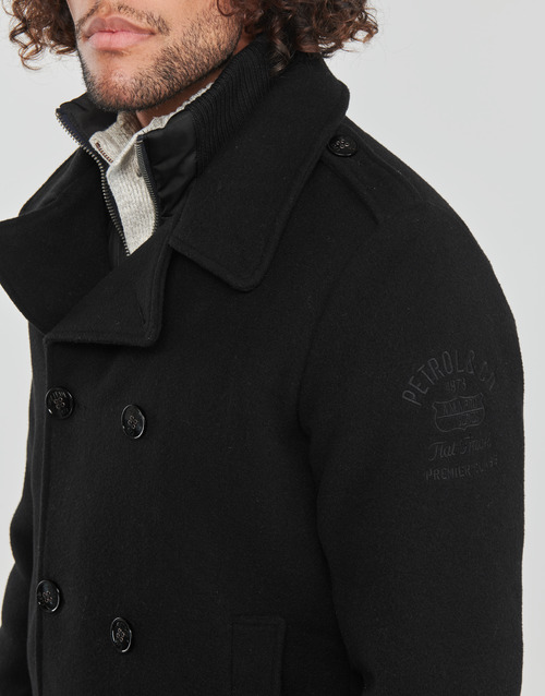 Petrol Industries - Jacket peacoat Negro