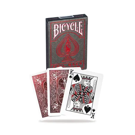 Bicycle® Kartenspiel MetalLuxe Rot